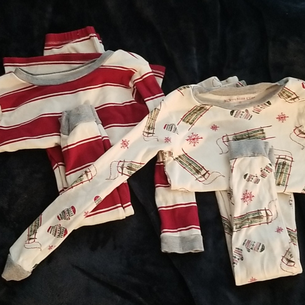 Burt's Bees Kids size 5T Pajama Sets 2